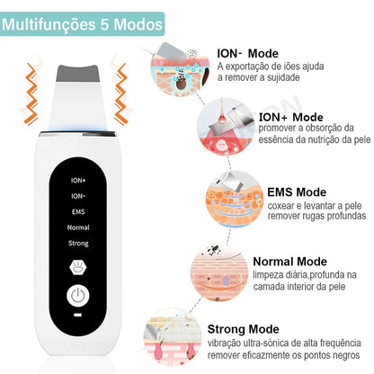 Ultrasonic Facial Scrubber